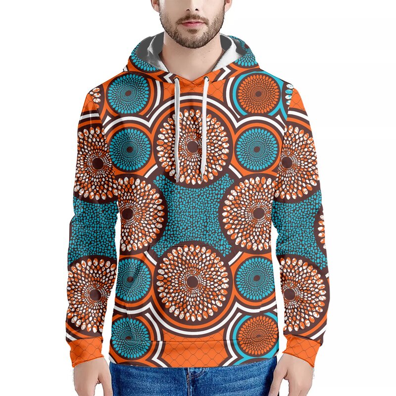 Mens Sweatshirts Hoodie Manufacturer - OEM 2022 Afro Textile Ankara Fashion Wholesale