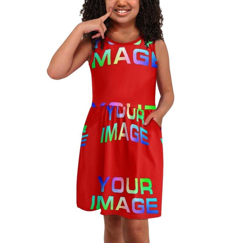 Casual Fashion Girl Dress Factory - OEM Wholesale Latest Fancy Flowers Butterflies Printing