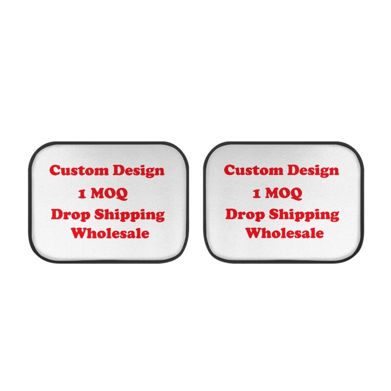 Car Mat Factory - OEM Print on Demand Rubber 2 Piece Universal Auto Carpet