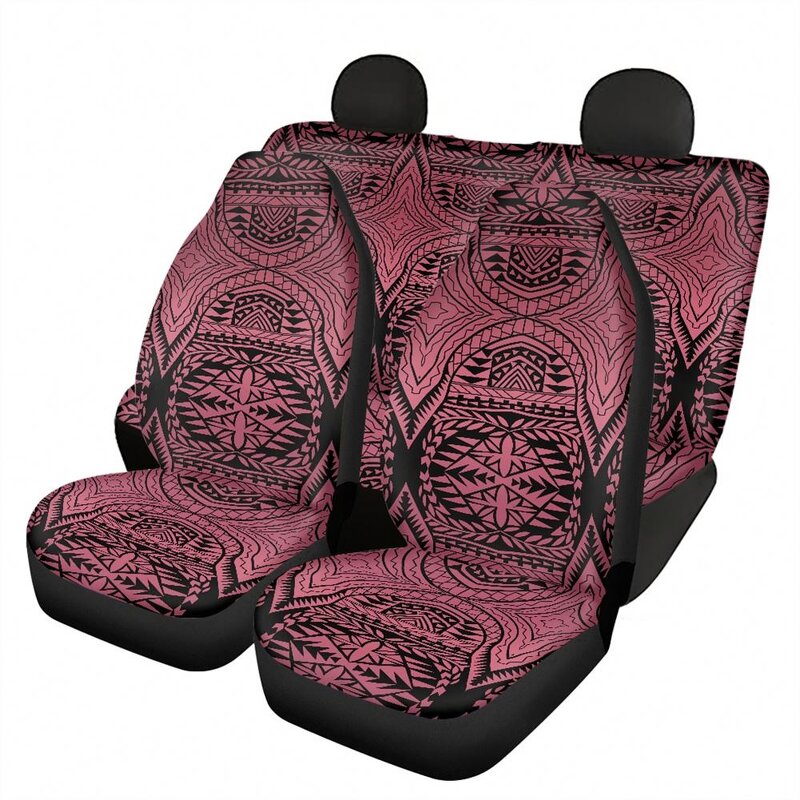 Universal Car Seat Covers Factory - OEM Print on Demand Polynesian Tribal Samoa Retro
