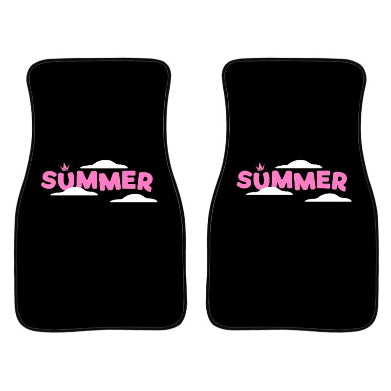 3D Rubber Floor Mats Manufacturer - OEM High Quality Pink Rainbow Print on Demand