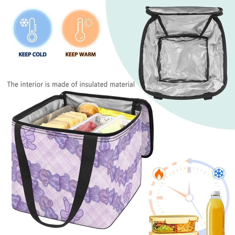 Shopping Cooler Bag Factory - OEM Customization Maile Lei Extra Large Capacity Portable
