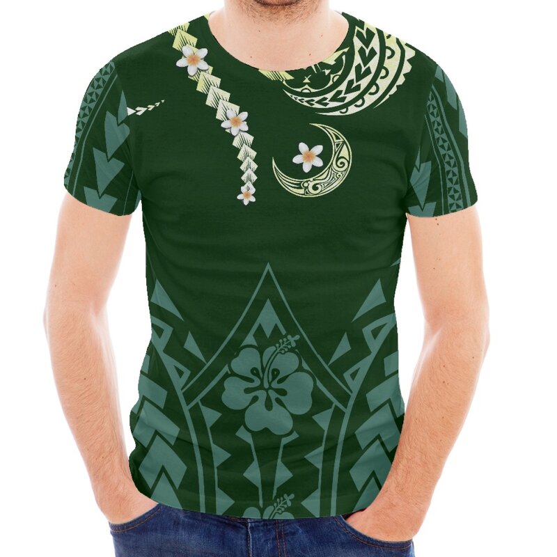 Polynesian Style T-Shirts Factory - OEM 2022 Hot Selling Custom Vintage Casual Big Size