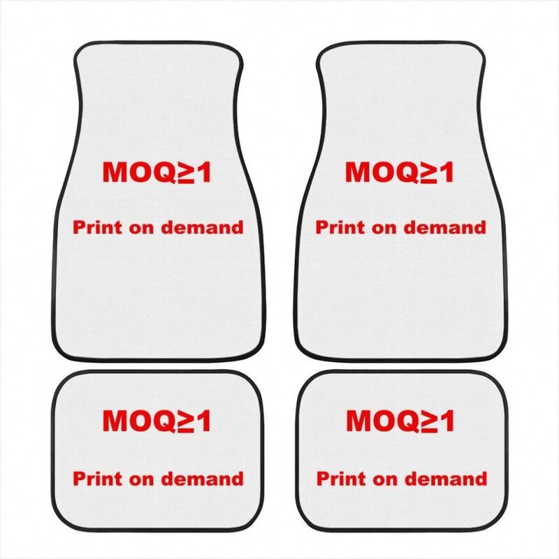 Custom Car Mats Manufacturer - OEM Drop ShippingMats 4 Pieces Grey Camouflage Pattern