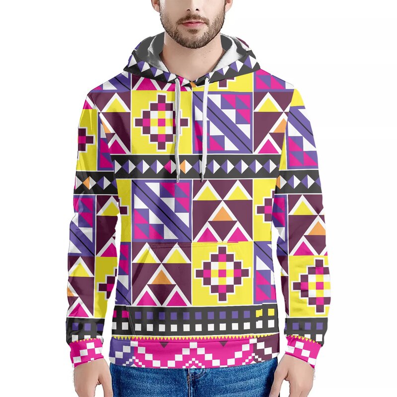 Mens Sweatshirts Hoodie Manufacturer - OEM 2022 Afro Textile Ankara Fashion Wholesale