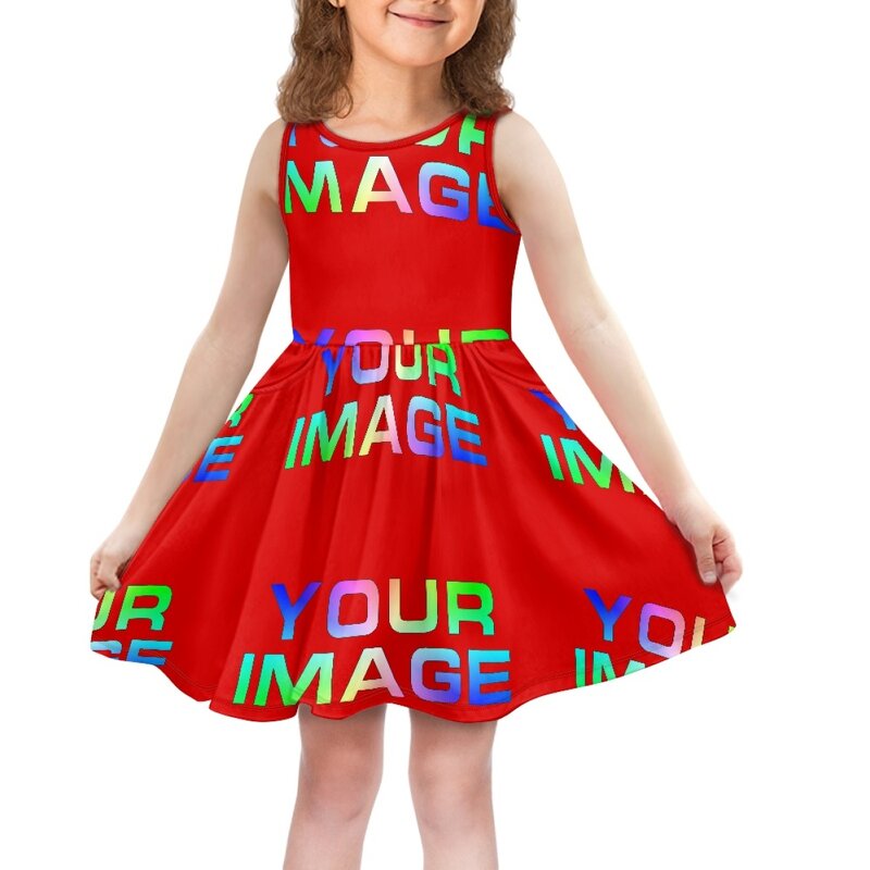 Casual Fashion Girl Dress Factory - OEM Wholesale Latest Fancy Flowers Butterflies Printing