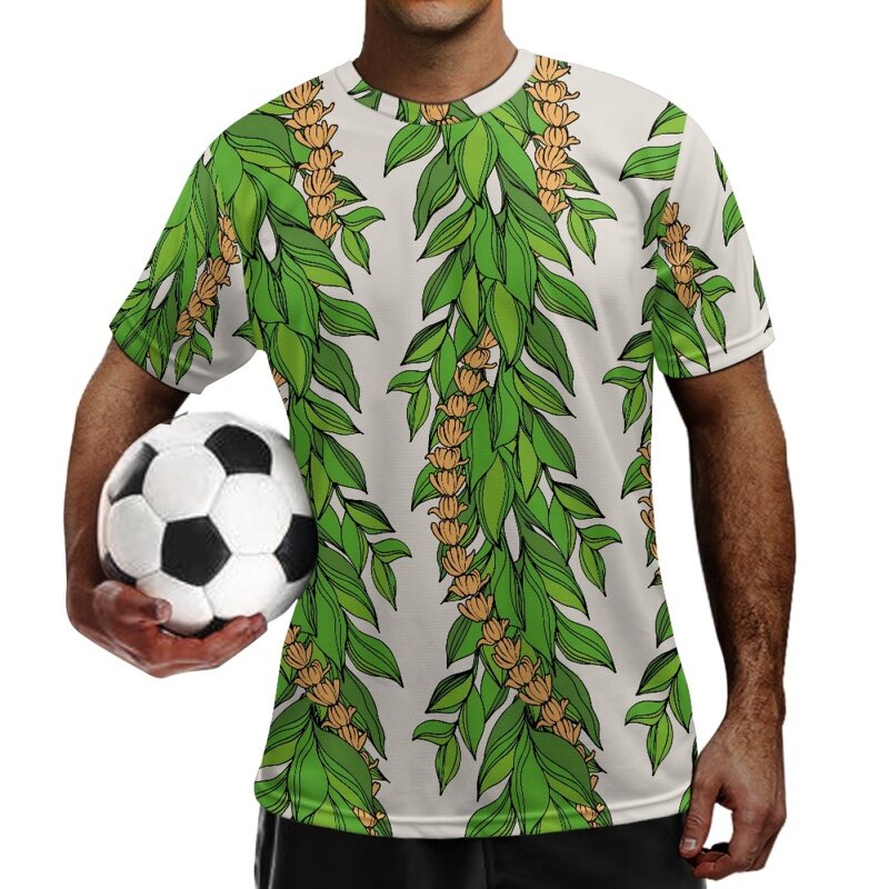 Football Uniform Manufacturer - OEM Customizable Team Maile Puakenikeni Print Jersey