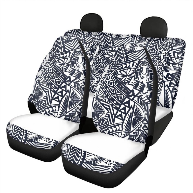 Universal Car Seat Covers Factory - OEM Print on Demand Polynesian Tribal Samoa Retro