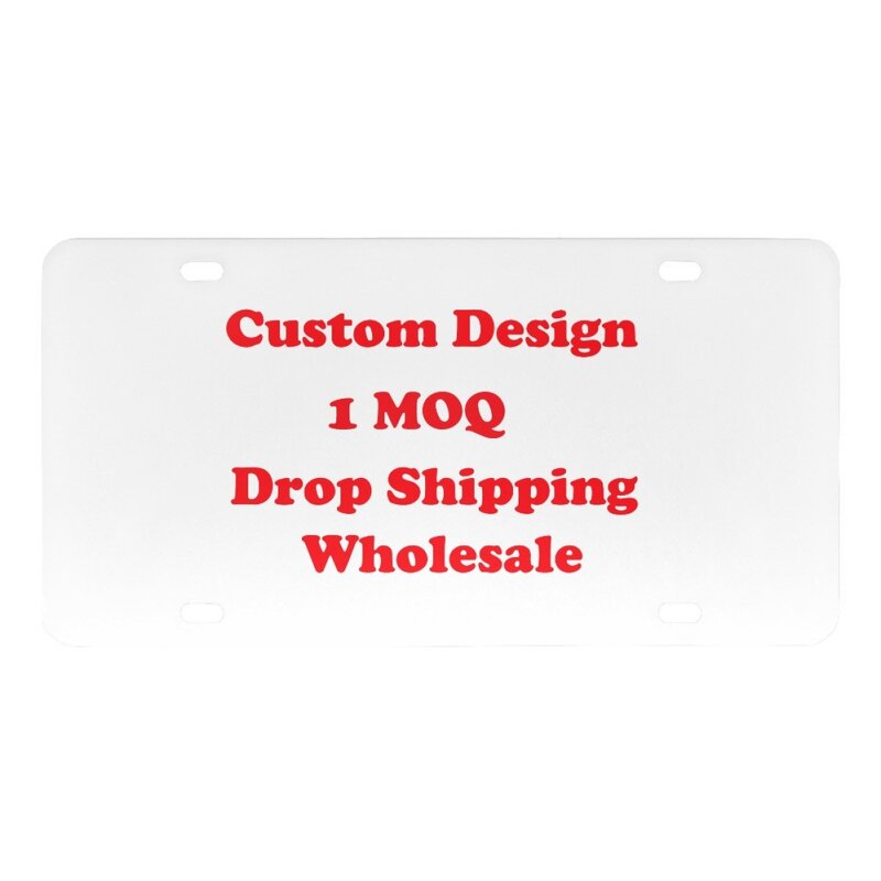 License Plates Factory - OEM Aluminium Alloy Retro Vintage Custom Number Print