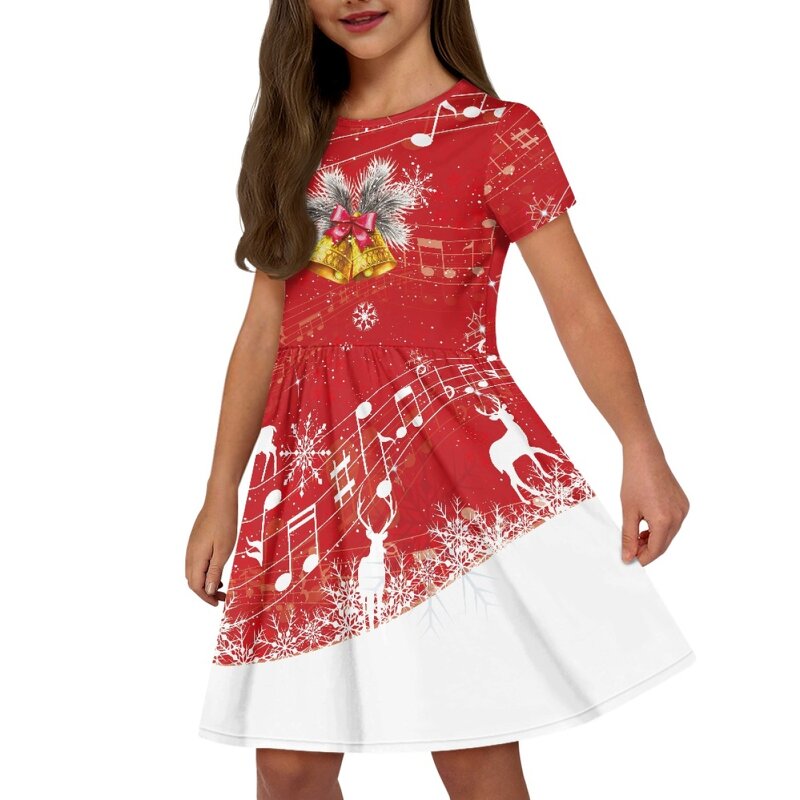 Kids Dresses for Girls Factory - OEM Wholesale Polyester Children's Custom Print Skirts
