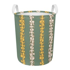 Waterproof Laundry Basket Manufacturer - OEM Exclusive Customization Hawaiian Fashion Puakenikeni