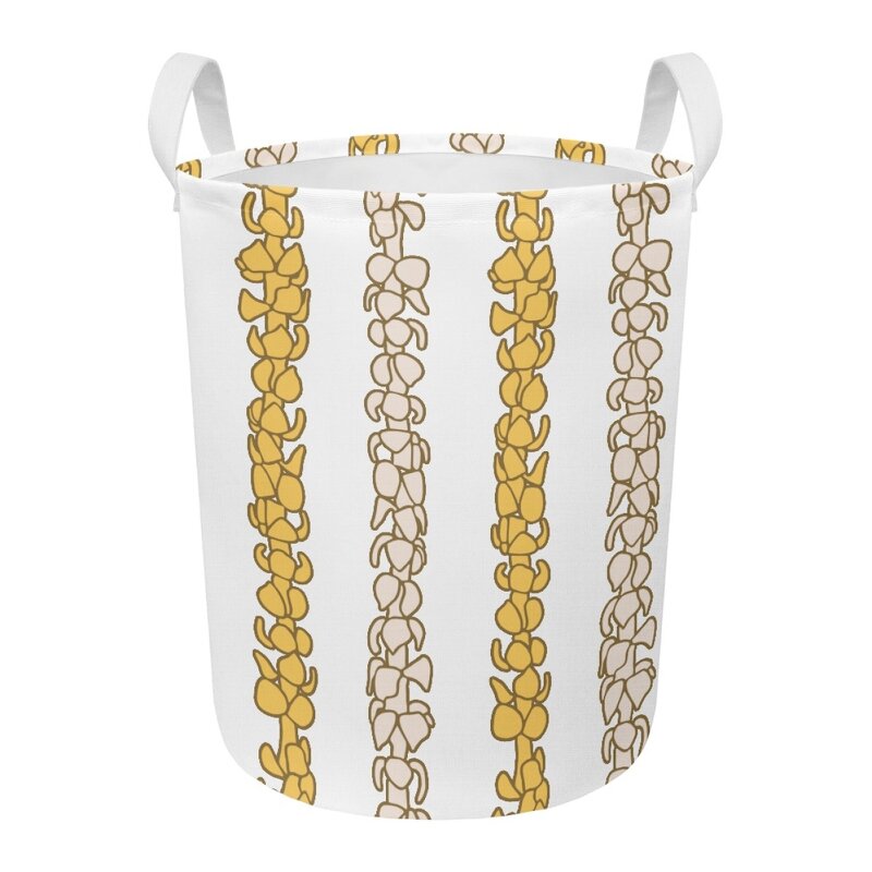 Waterproof Laundry Basket Manufacturer - OEM Exclusive Customization Hawaiian Fashion Puakenikeni