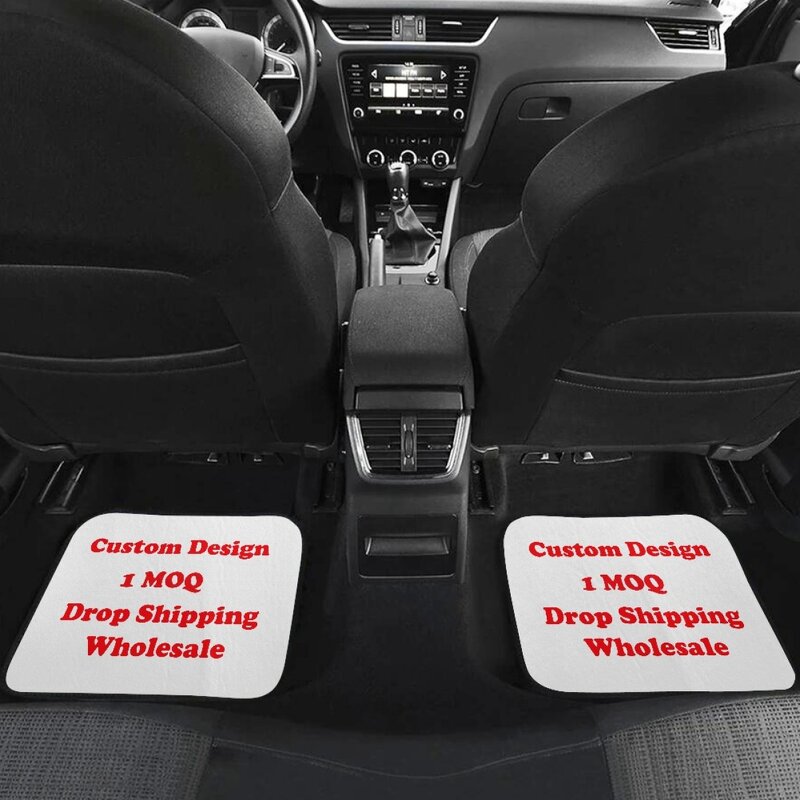 Car Mat Factory - OEM Print on Demand Rubber 2 Piece Universal Auto Carpet