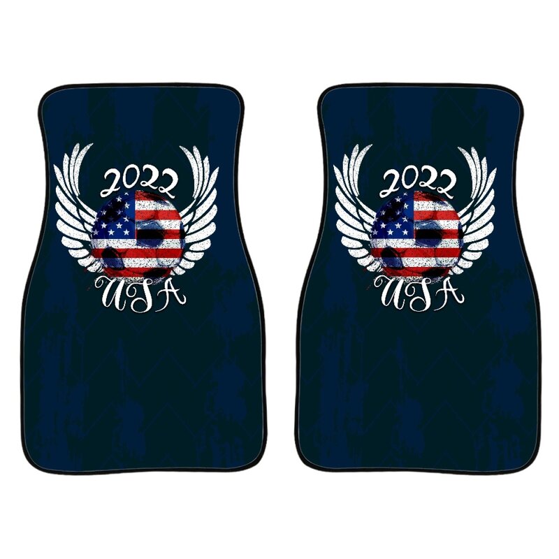 Car Floor Mats Factory - OEM Custom Wholesale 2022 Football Match Print Pattern