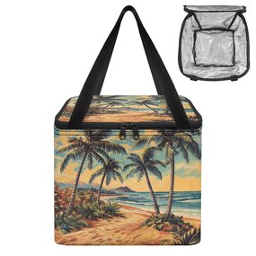 Shopping Cooler Bag Manufacturer - OEM Custom Pacific Islands Large Capacity Extra Portable