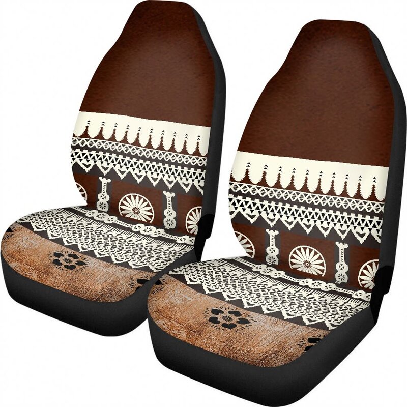 Interior Deco Items Factory - OEM Print on Demand Polynesian Tribal Blue Frangipani