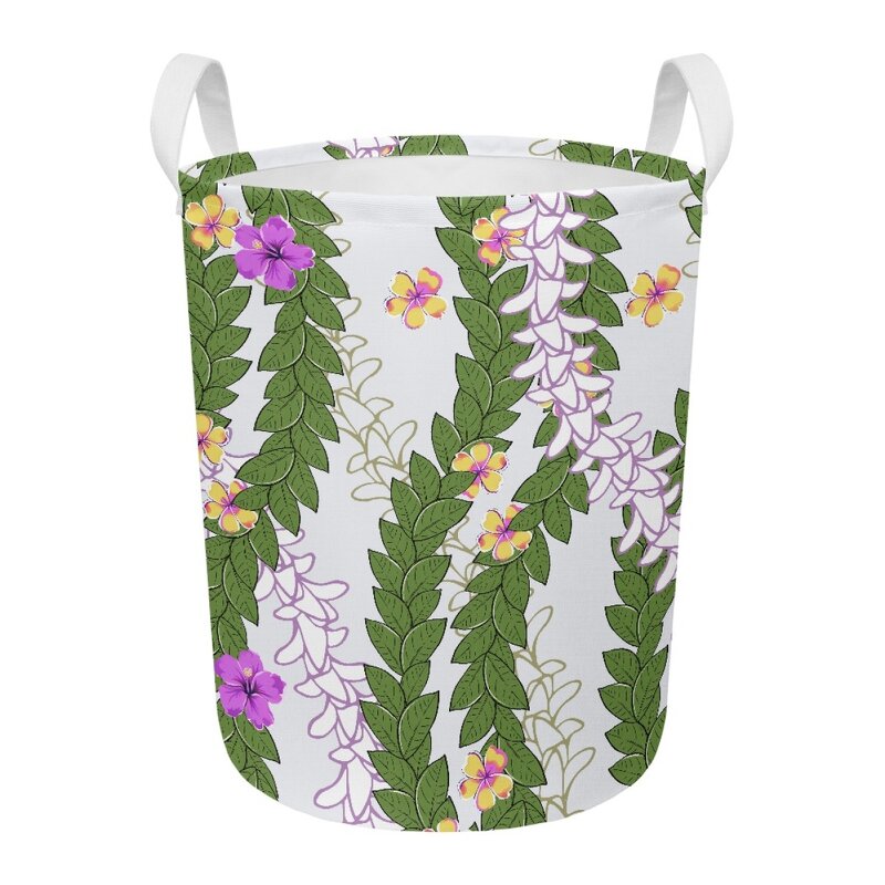 Waterproof Portable Laundry Hamper Manufacturer - OEM Hot Sale Custom Hawaiian Style Mele