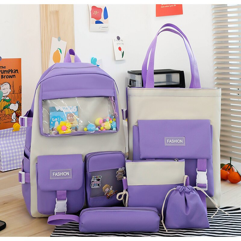 School Backpack Set Manufacturer - OEM Custom Cute Cartoon Fashionable