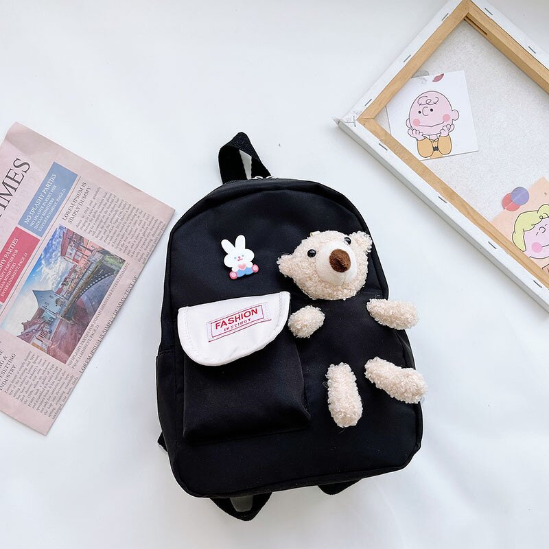 Children's School Bag Factory - OEM Custom Plush Bear Doll Kindergarten