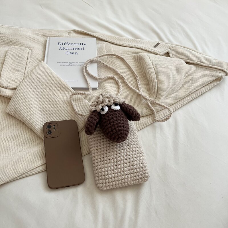 Coin Purse Manufacturer - OEM Custom Cute Little Sheep EVA Girls Wallet