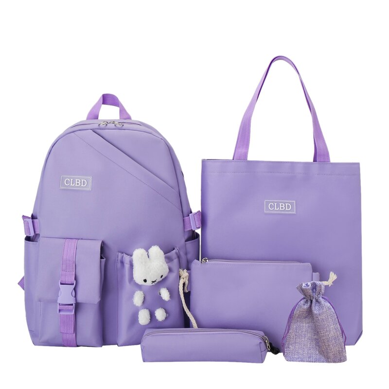 School Backpack Set Factory - OEM Custom Canvas Waterproof Travel Set