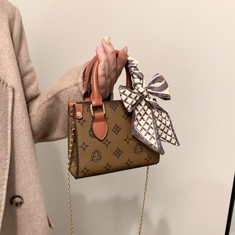 Leather Purse Factory - OEM Custom Designer Women's Brown Genuine Leather