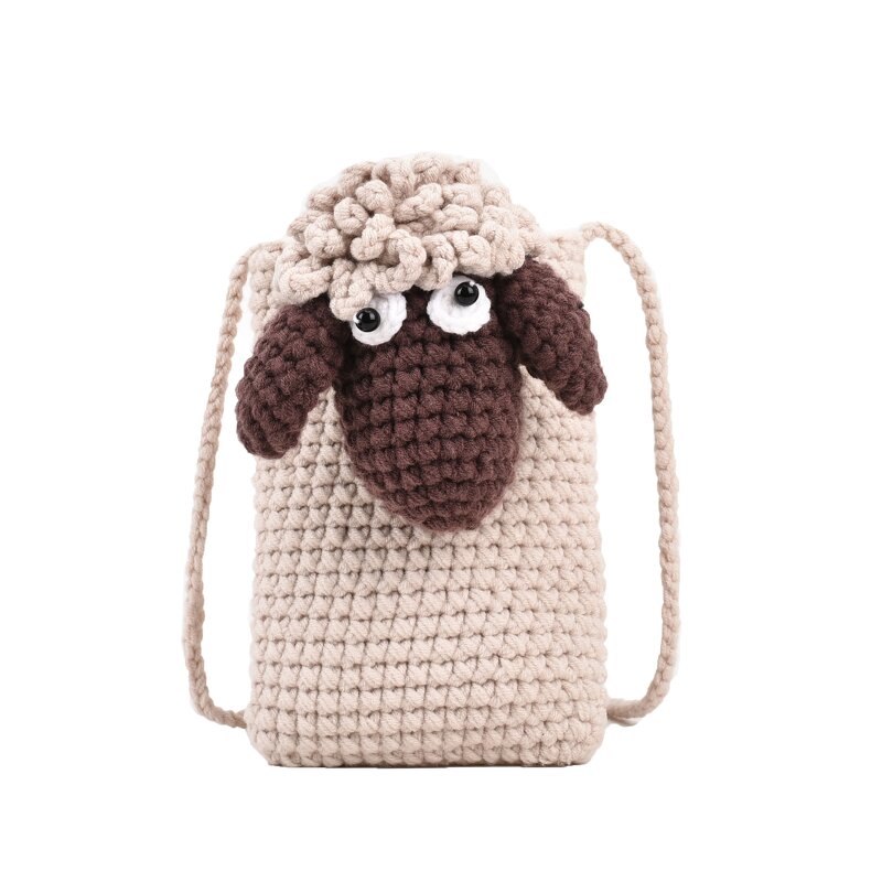 Coin Purse Manufacturer - OEM Custom Cute Little Sheep EVA Girls Wallet