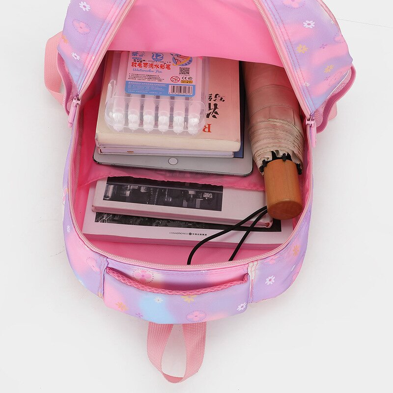 Children's Backpack Manufacturer - OEM Wholesale Mermaid Design Nylon Oxford