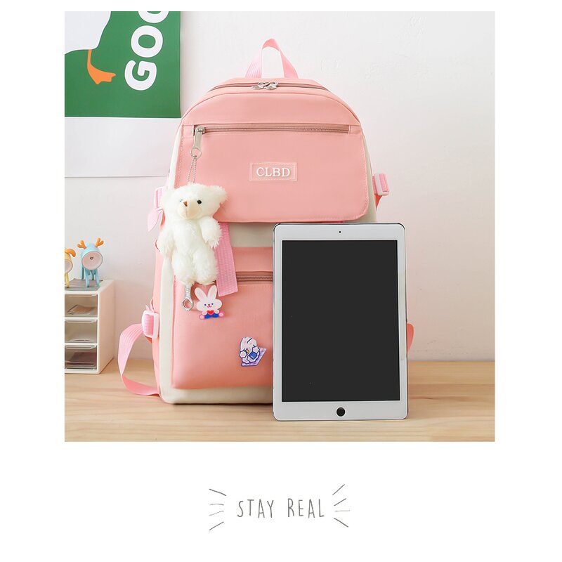 School Backpack Set Factory - OEM Wholesale Lightweight Canvas Cartoon