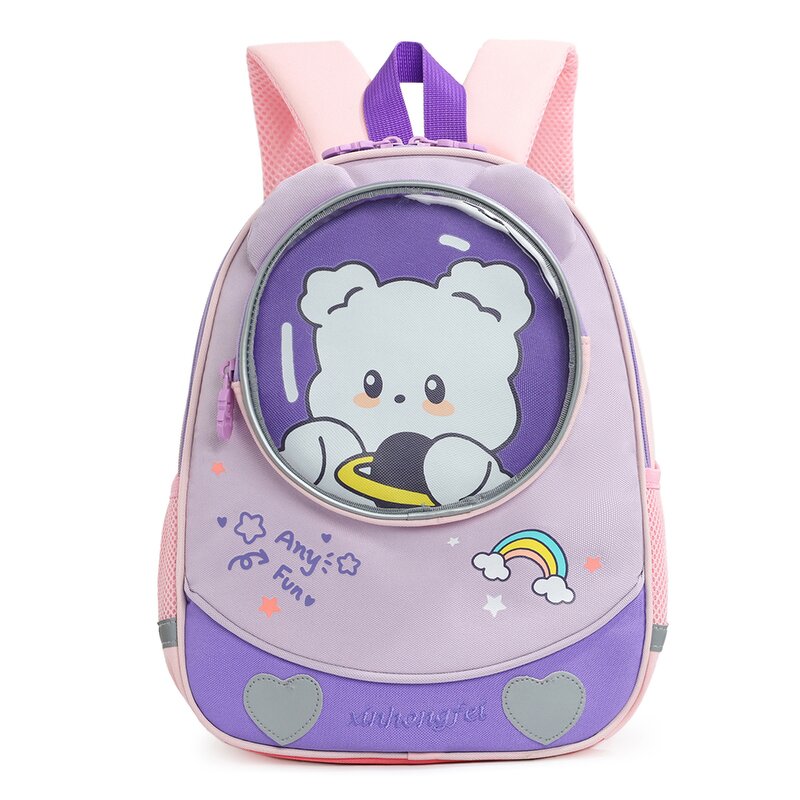 School Backpack Manufacturer - OEM Custom Nylon Cartoon Waterproof Student