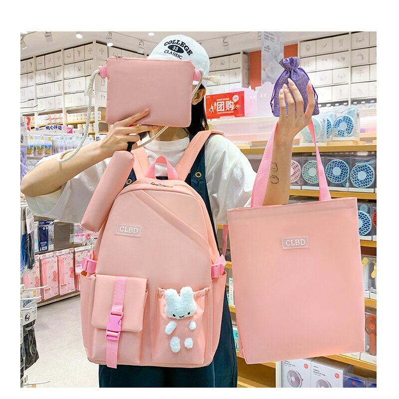 School Backpack Set Factory - OEM Custom Canvas Waterproof Travel Set