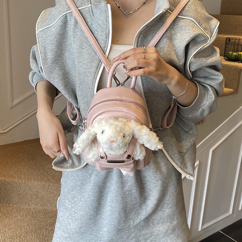 Plush Backpack Factory - OEM Custom Cute Long-Eared Rabbit Waterproof