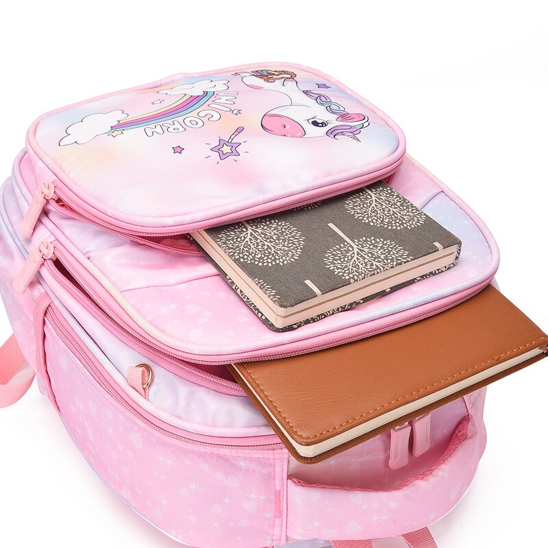 School Backpack Factory - OEM Direct Sales Unicorn Print Oxford Primary