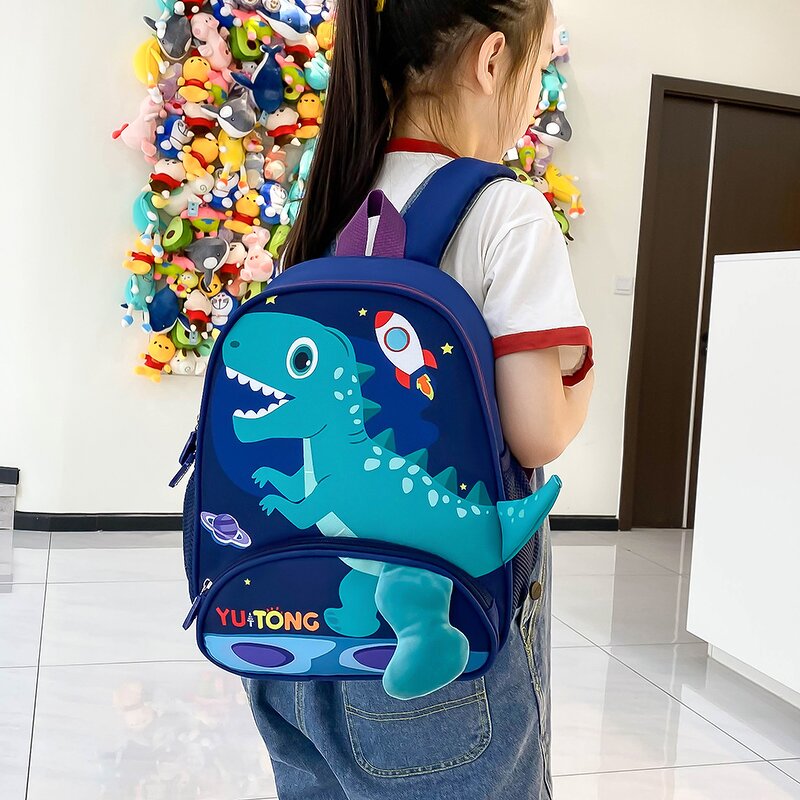 Children's Backpack Factory - OEM Custom Large Capacity Cartoon Animal Print