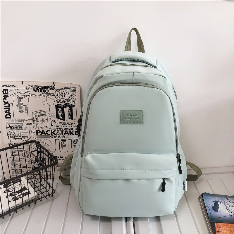 Student Backpack Factory - OEM Wholesale Simple Unisex Nylon College