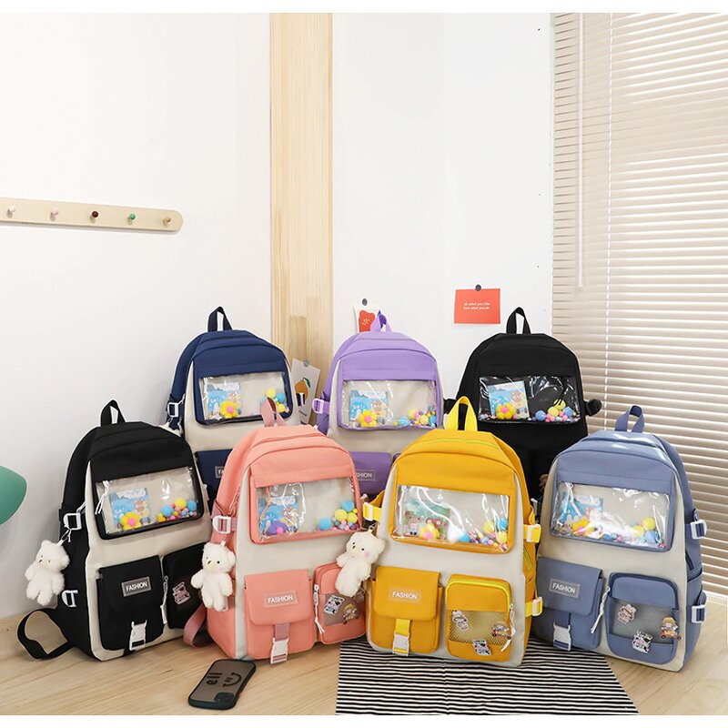 School Backpack Set Manufacturer - OEM Custom Cute Cartoon Fashionable