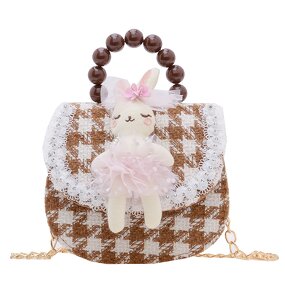 Coin Purse Manufacturer - OEM Wholesale Cute Plaid Style Girls Bag