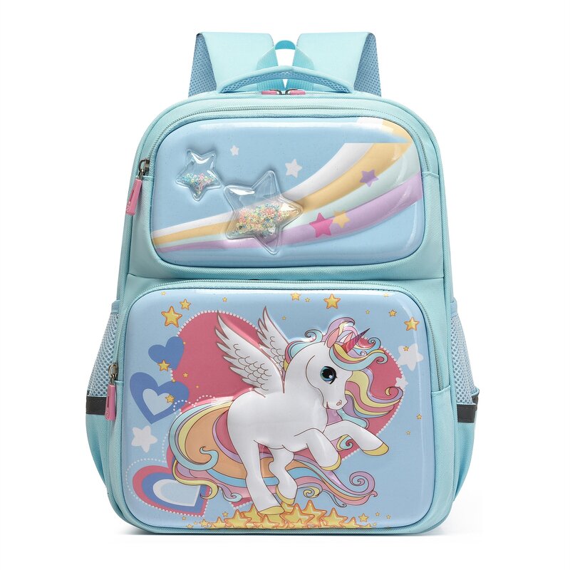 School Backpack Manufacturer - OEM Custom 3D Unicorn LED Oxford Material