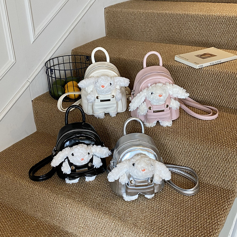 Plush Backpack Factory - OEM Custom Cute Long-Eared Rabbit Waterproof