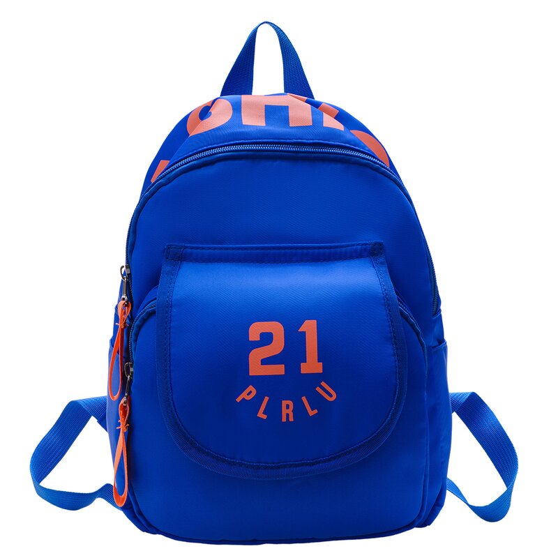 School Backpack Factory - OEM Hot Selling Solid Color Letter Print