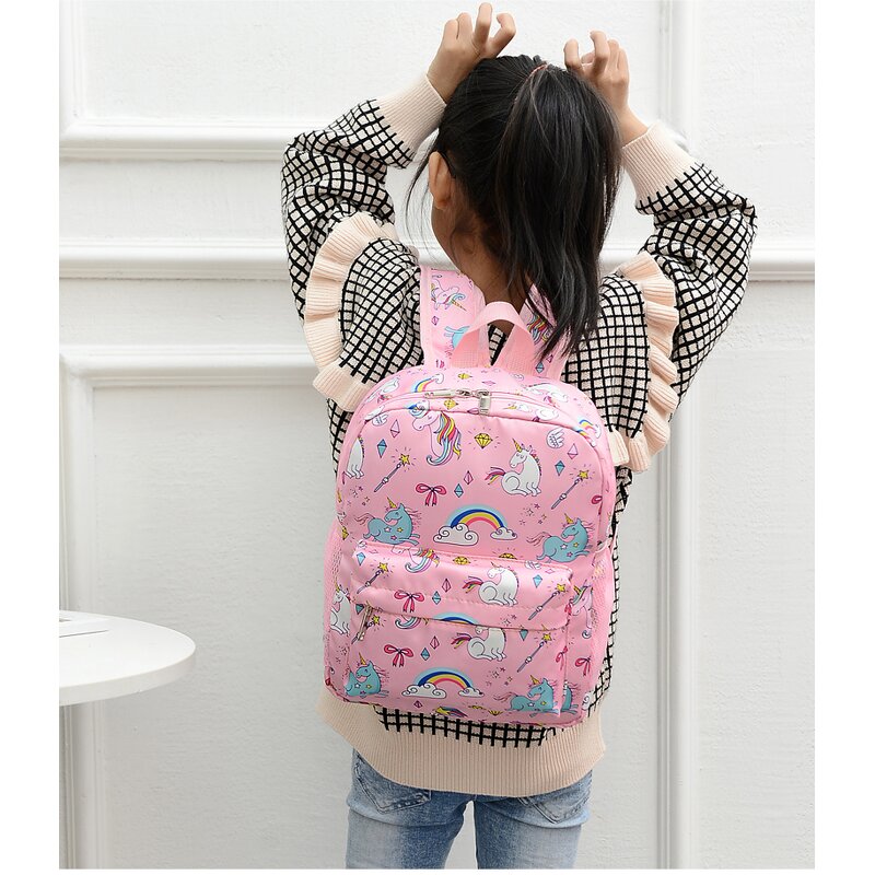 School Backpack Manufacturer - OEM Custom Kawaii Dinosaur Print Lightweight