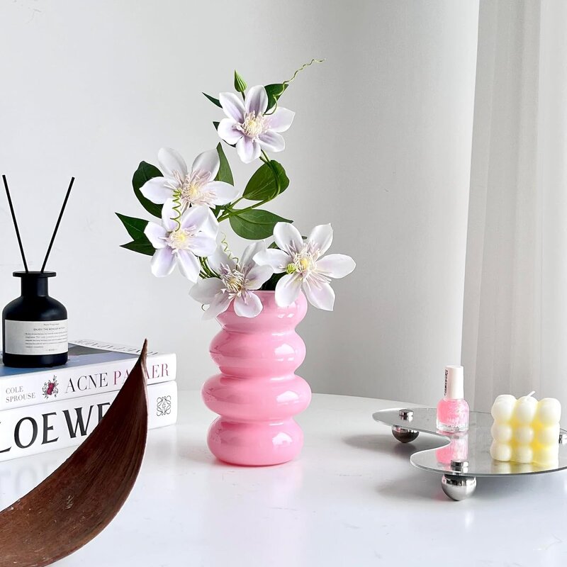 Modern Simple Glass Vase Manufacturer - OEM Hot Sale for Wedding Bathroom