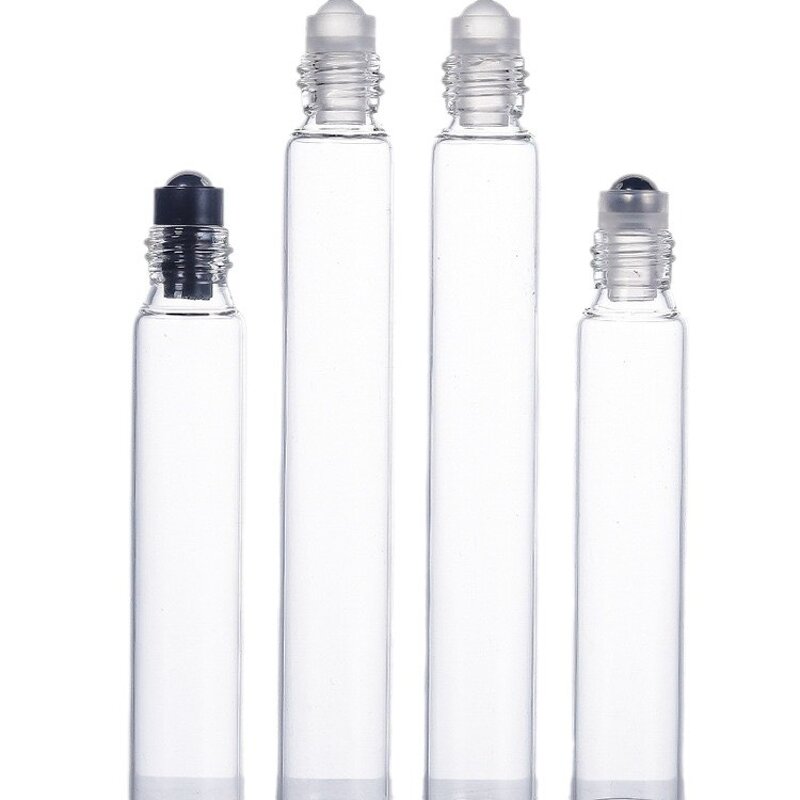 Color Round Glass Roll-on Bottles Manufacturer - OEM 5-10ml Empty for Perfume Aromatherapy