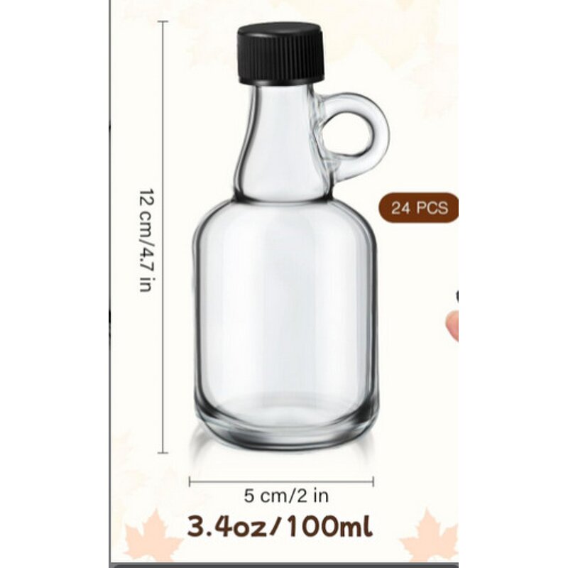 Small Wine Glass Bottle Factory - OEM 30-100ml Gallon Glass Growler Red Wine Jugs