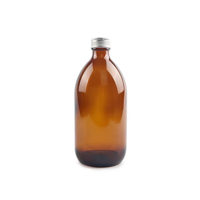 Empty Amber Brown Oral Liquid Bottle Factory - OEM 30ml Syrup Glass with Aluminum Cover