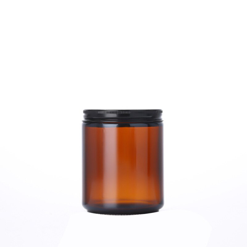 Empty Amber Glass Cosmetic Jars Factory - OEM 1-2oz 30-100g Cosmetics Face Cream Containers