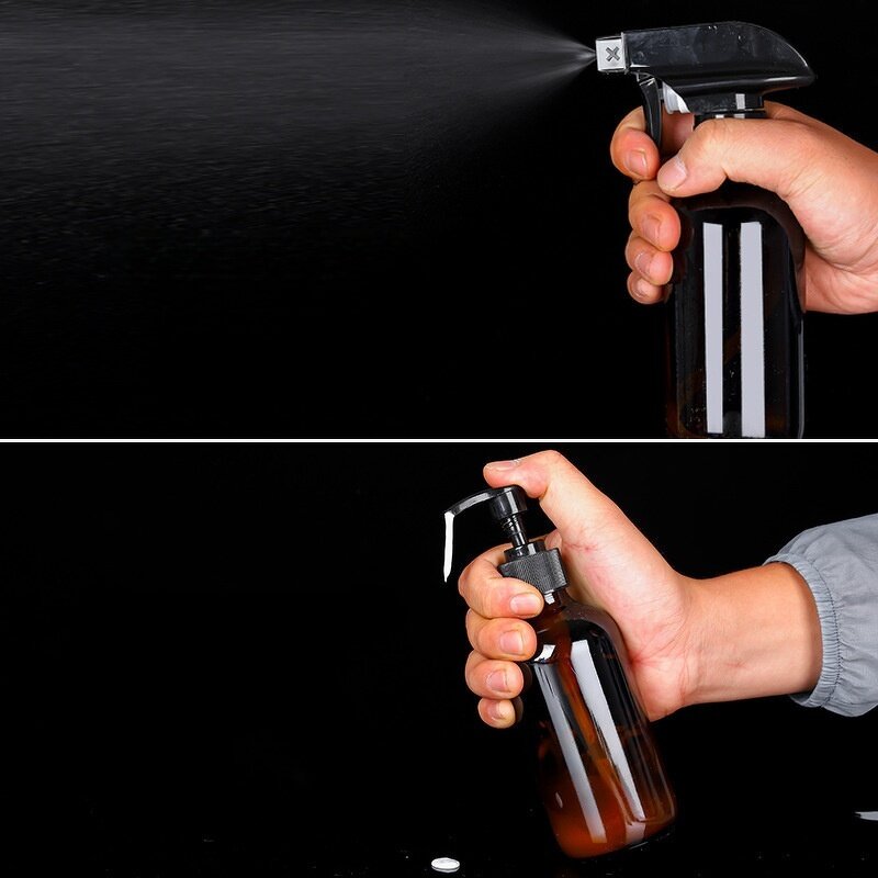 Brown Boston Round Glass Bottle Manufacturer - OEM 15-1000ml Sprayer Bottle with Trigger