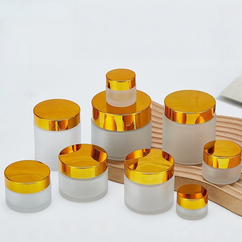 Glass Jar for Cosmetic Manufacturer - OEM Wholesale 30-100g Oil Cream Jar 5-30ml