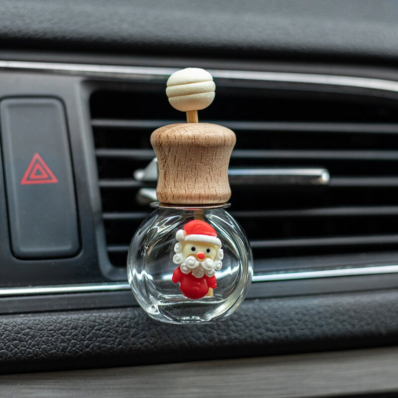 Christmas Car Hanging Air Freshener Manufacturer - OEM Vent Clip Glass Diffuser 10ml