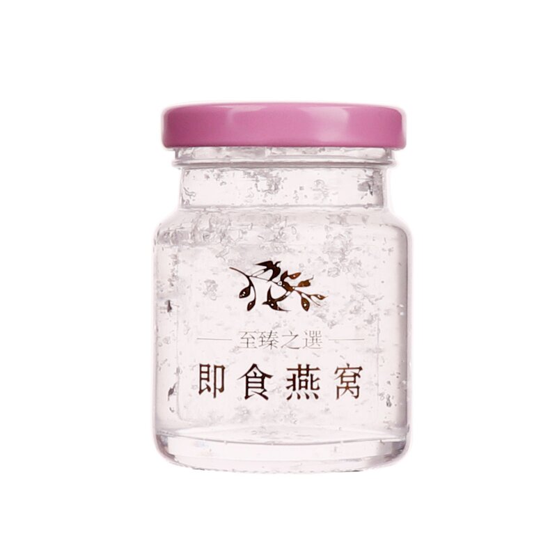 Honey Glass clear Jar Manufacturer - OEM 50-100ml Food Storage Container Bird Nest